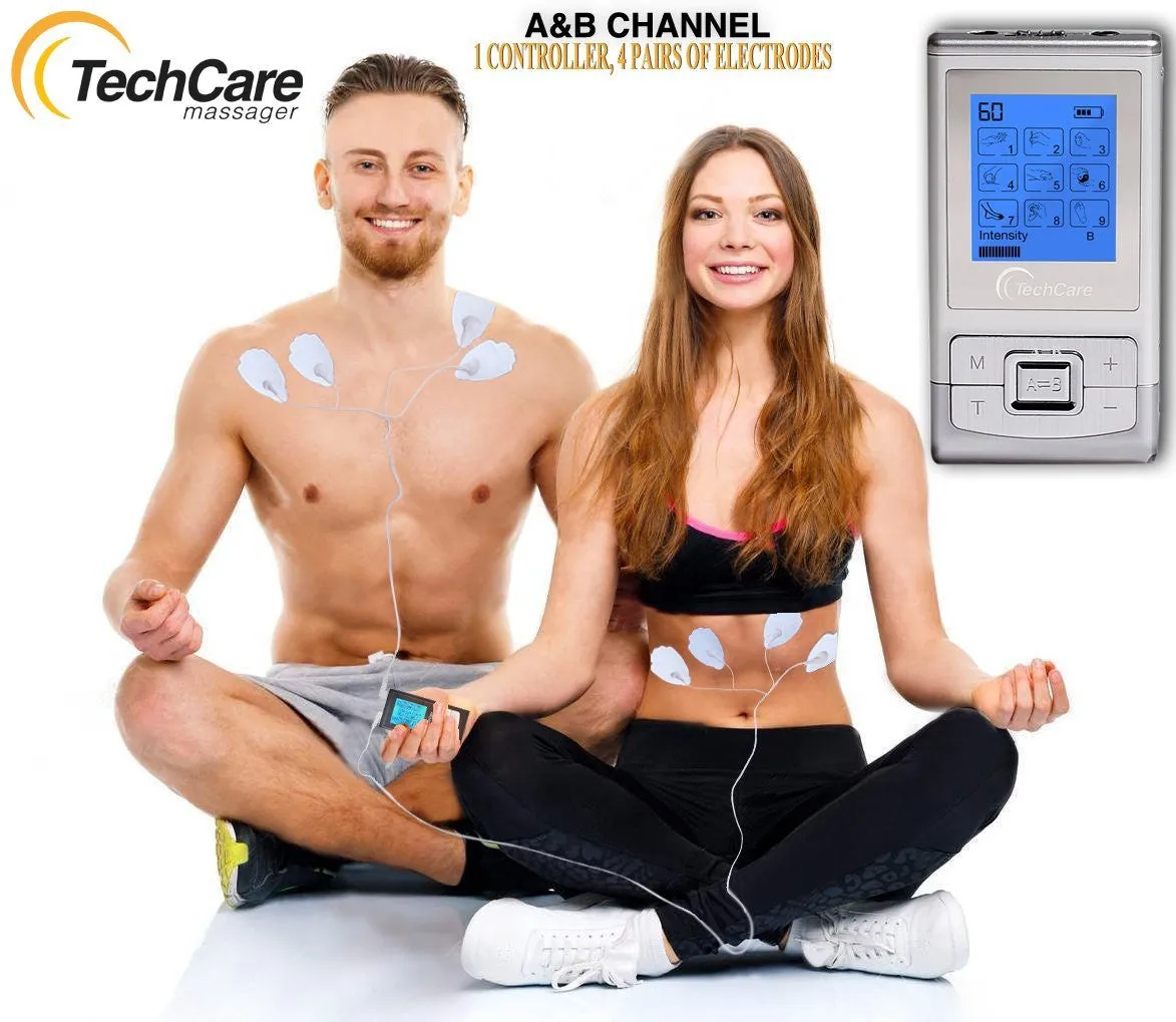 TechCare SE Tens Unit 9 Modes A - B Channel