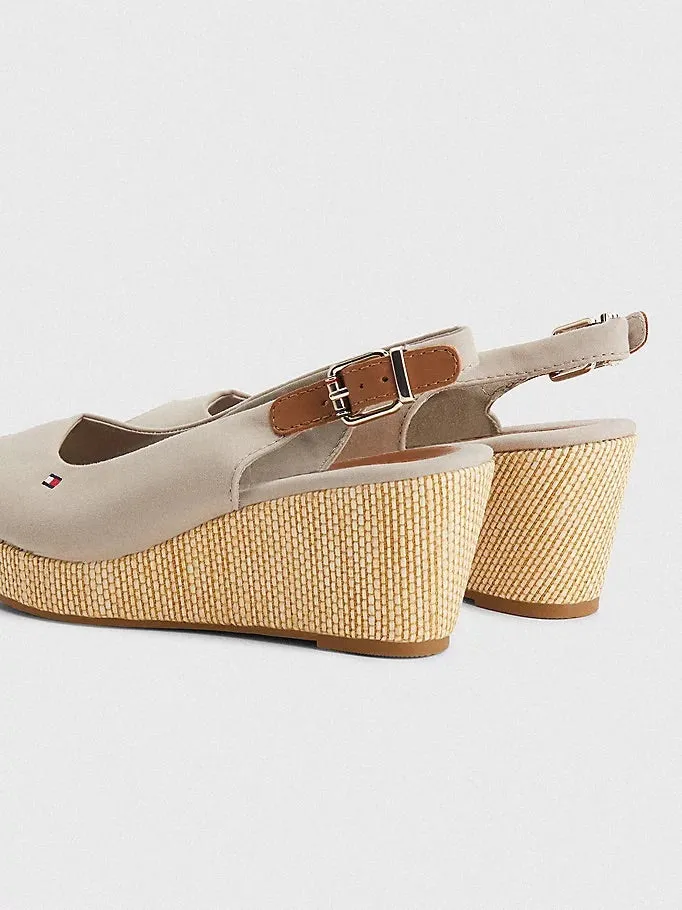 Tommy Hilfiger Elba Slingback Wedge Stone