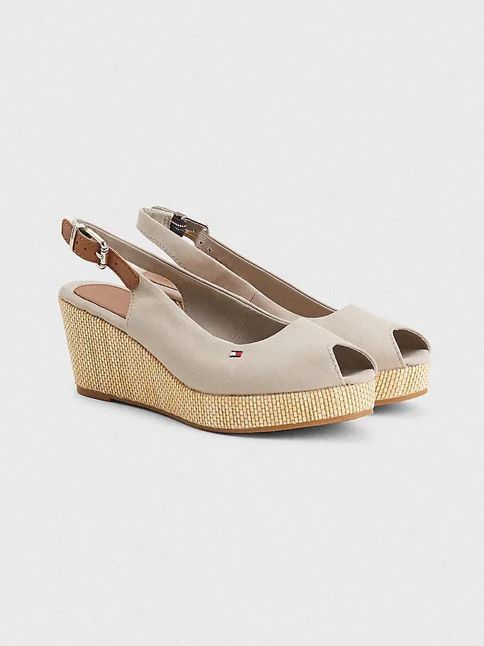 Tommy Hilfiger Elba Slingback Wedge Stone