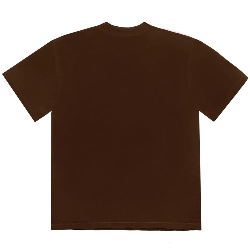 Travis Scott x McDonald's Deserve A Break T-shirt Brown