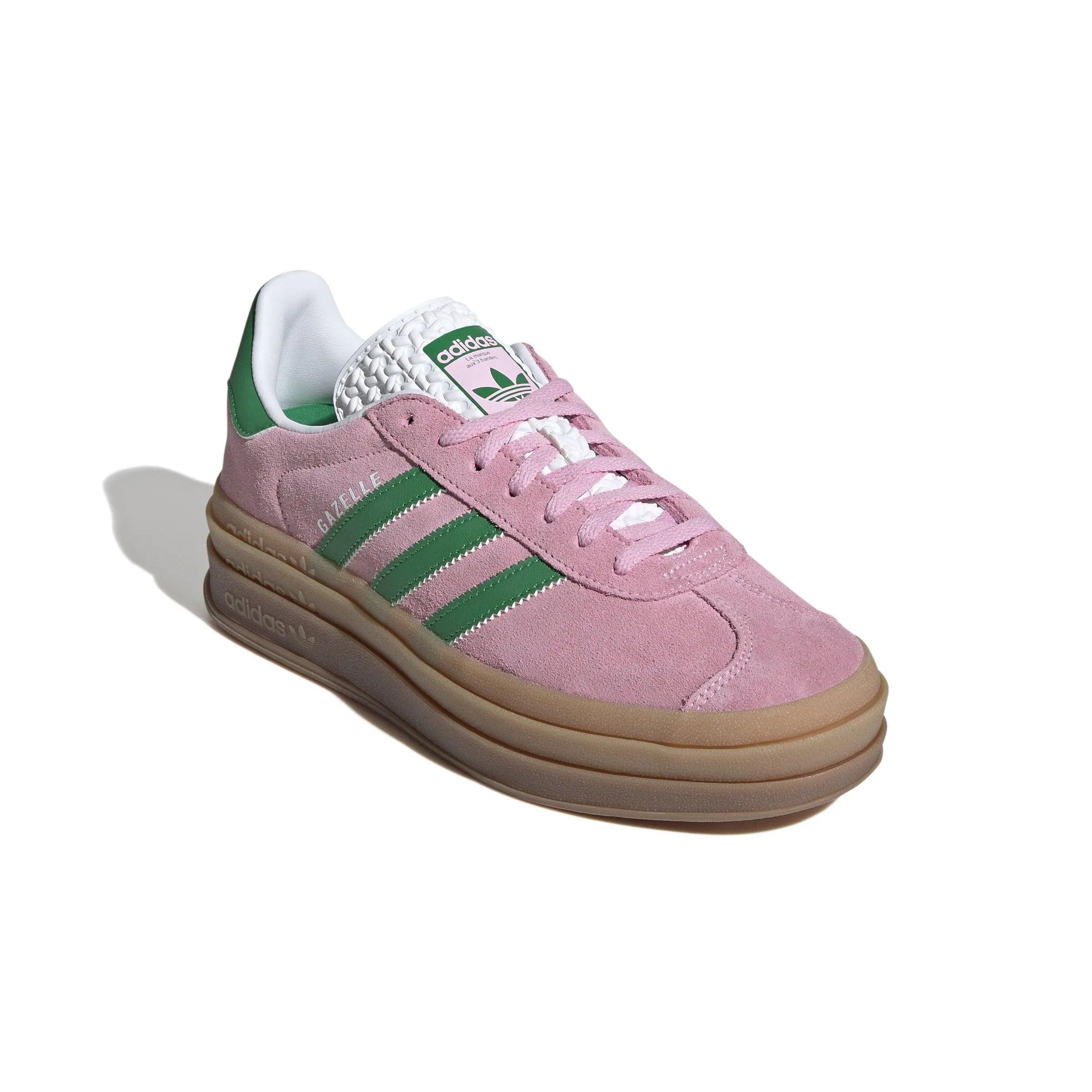 Wmns Gazelle Bold Shoes 'True Pink'