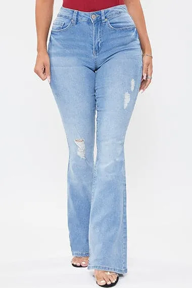 Women's Essential  Flare Jeans - Long Inseam