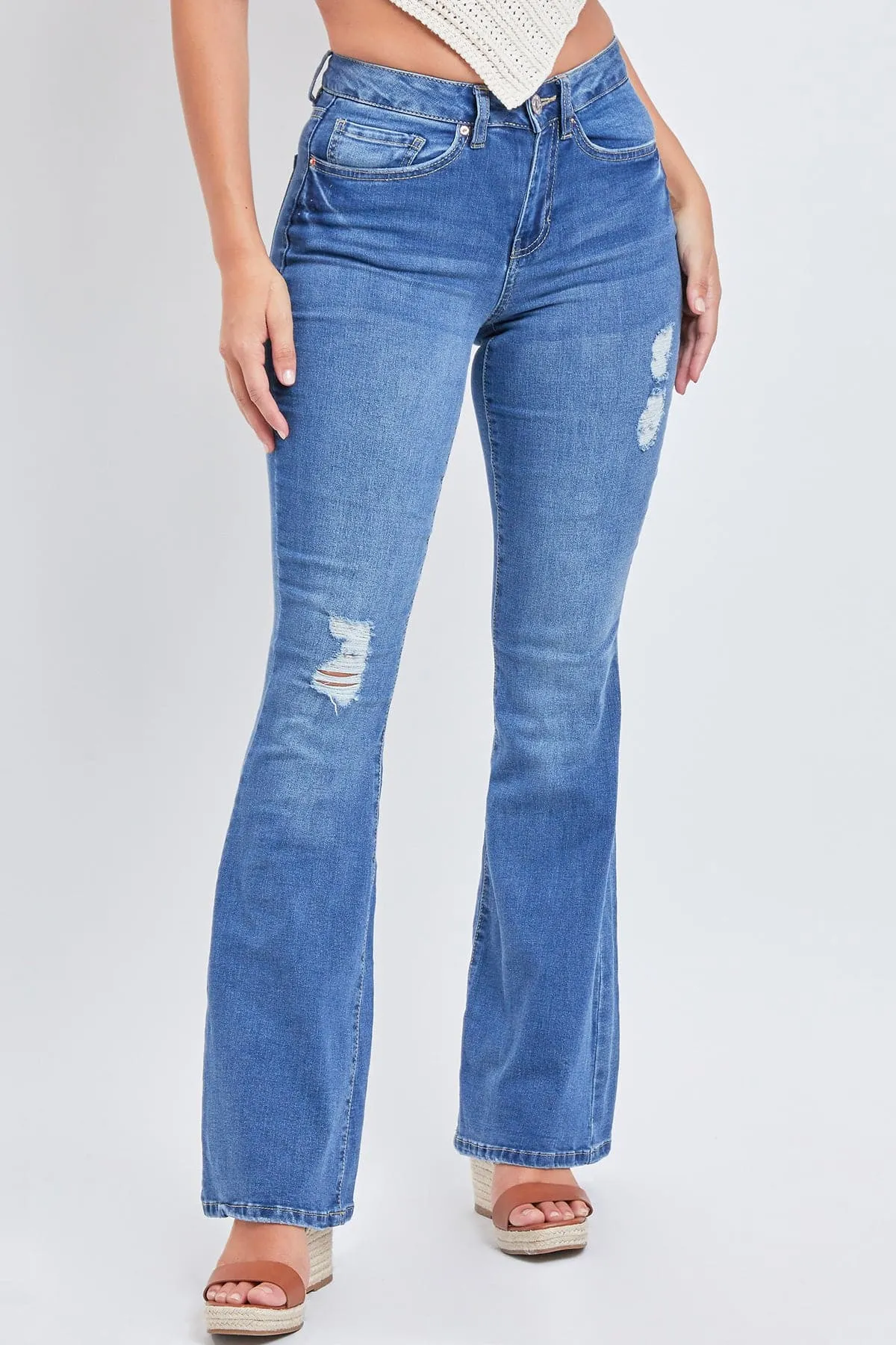 Women's Essential  Flare Jeans - Long Inseam